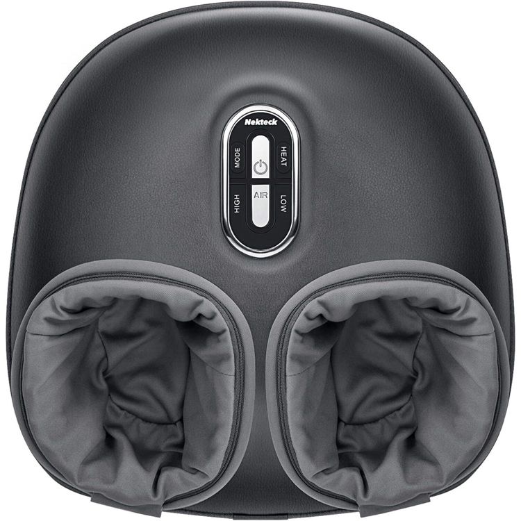Nekteck Shiatsu Foot Massager with Soothing Heat & Deep Kneading-Black, 1 of 11