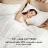 Cotton Duvet Cover Boho Textured Embroidery Jacquard Duvet Cover Set Soft and Breathable Bedding Set for All Seasons - 2 of 4