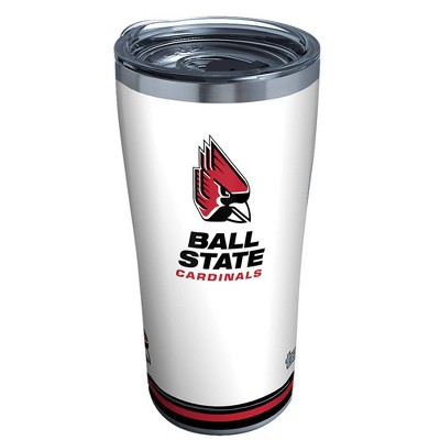 NCAA Ball State Cardinals 20oz Arctic Stainless Steel Tumbler