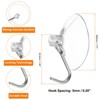 Unique Bargains Waterproof Reusable Window Wall Door Suction Cup Hooks and Hangers - 2 of 3
