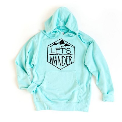 Simply Sage Market Women's Graphic Hoodie Let's Wander