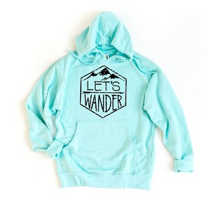 Simply Sage Market Women's Graphic Hoodie Let's Wander - 1 of 3