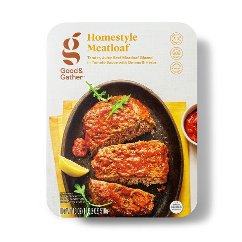 Homestyle Meatloaf 18oz Good Gather Target