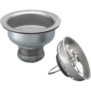 Keeney  3-1/2 in. to 4 In. Stainless Steel Basket Strainer Assembly 1443SS - 1 of 1