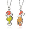 Dr Seuss Grinch and Max Sharing Necklace - 4 of 4