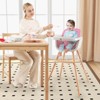 Infans 6-in-1 Baby Wooden Highchair/Toddler Chair with Removable Tray, 5-Point Harness, Convertible High Chair for Babies and Toddlers - 3 of 4