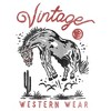 Boy's Lost Gods Horse Western Wear T-Shirt - 2 of 4