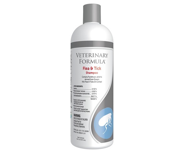 Veterinary Formula Clinical Care Flea & Tick Pet Shampoo - 16 oz