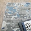 Oriental Weavers Easton 3317E Grey/ Blue Indoor Area Rug - 2'3" x 7'6" - 4 of 4