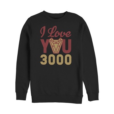 Men's Marvel Iron Man Arc Heart 3000 Sweatshirt