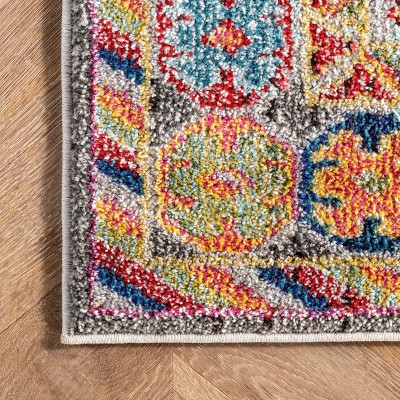 Handmade Reversible Black Synthetic 4' x 6' Easy-Care Rug