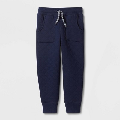 navy blue toddler joggers