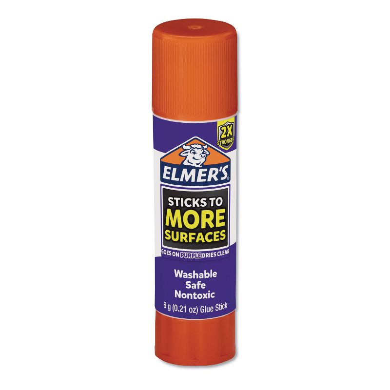 Elmer's Extra-Strength School Glue Sticks 0.21 oz Dries Clear 60/Pack 2027017, 2 of 5