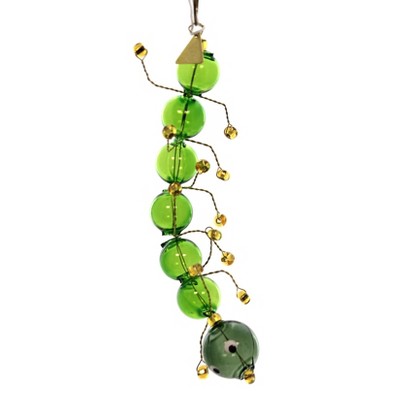 Christina's World Silly Centipede Insect Green Gold  -  Tree Ornaments