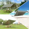 Whizmax Beach Tent Sun Shelter Waterproof, UV Resistant Beach Tent Sun Shade with Large Shading Area, Portable, Easy to Install,Green - 2 of 4