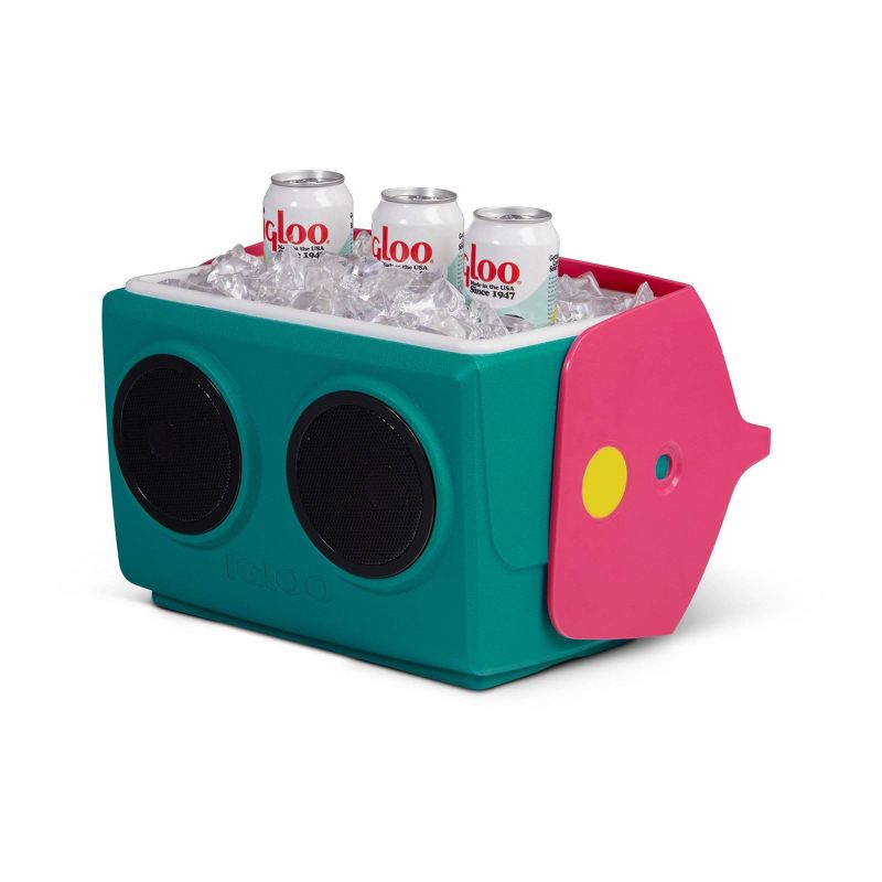 Igloo Playmate Classic Kool Tunes Cooler with Built-in Wireless Speaker - Jade, 5 of 17