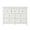 Modern 7 Drawers Dresser 7 Drawers Cabinet,Chest of Drawers Closet Organizers and Storage Clothes Storage Drawers Cabinet for Living Room - 4 of 4