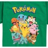 Boys' - Pokémon - Pikachu Eevee Jigglypuff Charmander Squirtle Bulbasaur Meowth Short Sleeve Graphic T-Shirt - 2 of 4