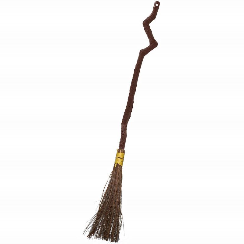 Skeleteen Witch Broomstick Costume Accessory - Brown, 1 of 5