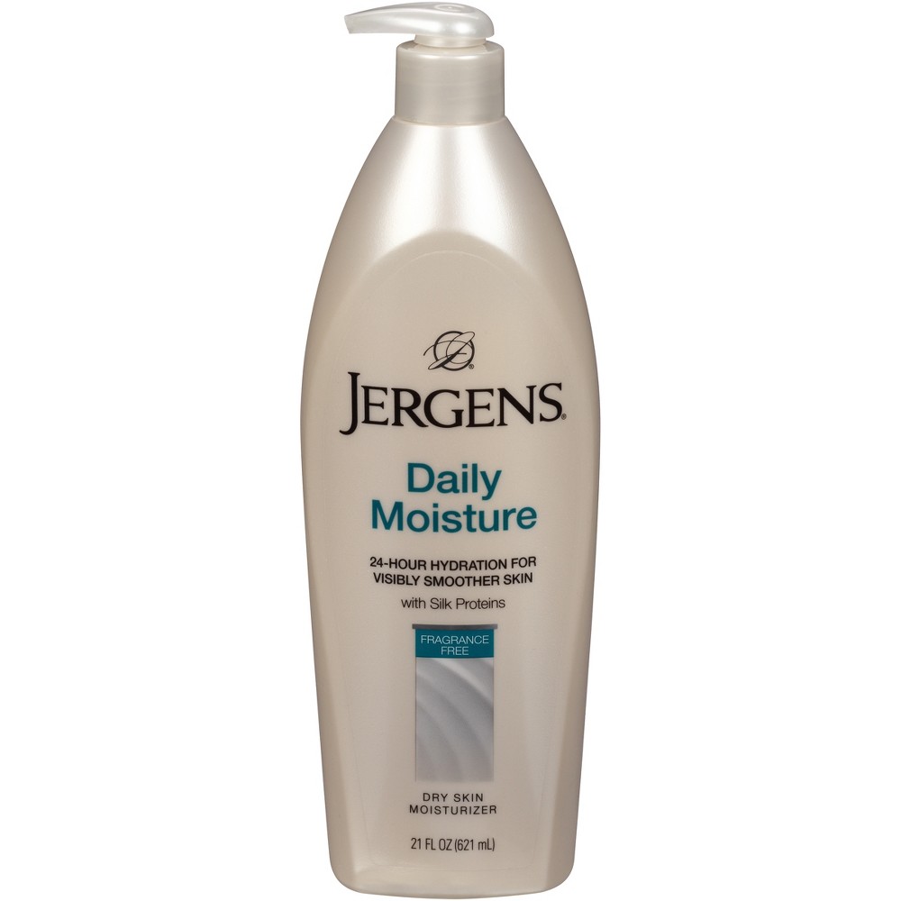 UPC 019100177024 Unscented Jergens Daily Moisture 21oz