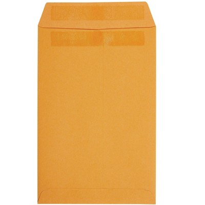 MyOfficeInnovations Self-Sealing Kraft Catalog Envelopes 6" x 9" Brown 100/BX 381964