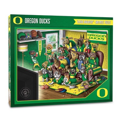 NCAA Oregon Ducks Purebred Fans 'A Real Nailbiter' Puzzle - 500pc