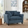 GDFStudio Taylor 46.5"W Corduroy Single Sofa Chair with Pillows - 2 of 4
