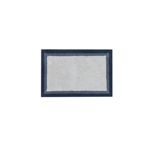 ChicFurnit Bath Rug and Mat Absorbent Cotton Tufted Rug with Non-Skid Backing for Bathroom, Gray, 30"*20"*0.5" - 1 of 4