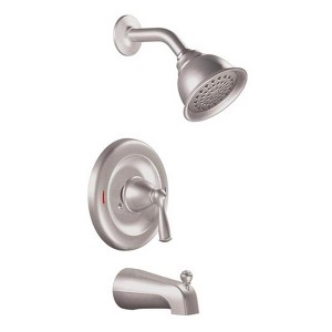 Moen Banbury 1-Handle Brushed Nickel Tub and Shower Faucet - 1 of 1