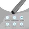 Unique Bargains High Impact Water Plumb Cable Sleeve PVC Rigid Round Pipes 20" Length - 3 of 4