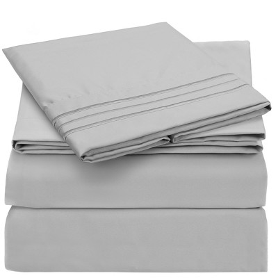 4 Piece Microfiber Sheet Set - Mellanni