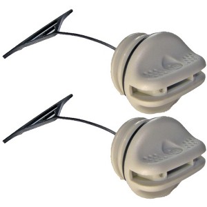 Homelite Ryobi Trimmer (2 Pack) Replacement Oil Cap W/Retainer # 300949004-2PK - 1 of 3