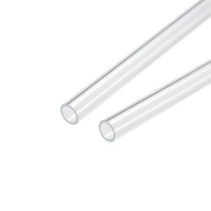 Unique Bargains Lamp Lantern Water Cooling System Acrylic Rigid Round Tubes 2 Pcs 10" - 1 of 4