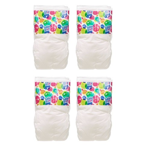 3 pack of doll diapers fits up to a 6 inch doll 