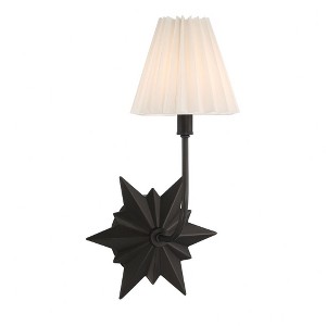 Savoy House Crestwood 1 - Light Wall Light in  Black Tourmaline - 1 of 1