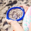 Spielstabil 3 Pack Small Sand Sieves (1 Red, 1 Blue, 1 Yellow Beach Sifter) - Made in Germany - 4 of 4