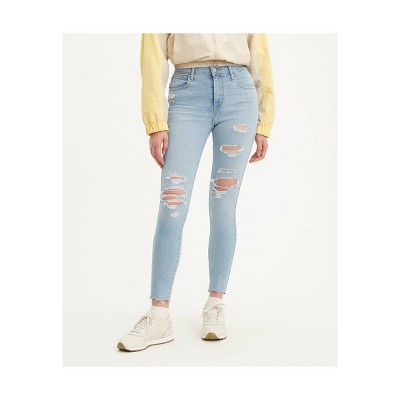 high rise super skinny jeans