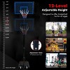 SKONYON 44" Portable Basketball Hoop with 7.5 - 10 ft. Height Adjustable for Kids/Teens/Adults - 3 of 4