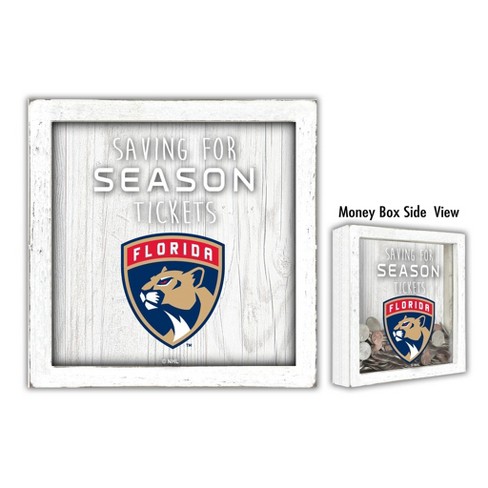 NHL Florida Panthers Saving for Tickets Money Box