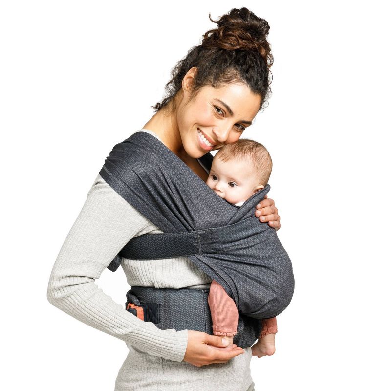 Infantino Hug &#38; Cuddle Adjustable Hybrid Wrap Baby Carrier, 6 of 15