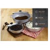 LunaLulink 3Pieces Colombian Cast Aluminum Caldero or Dutch Oven Set with Lid - 4 of 4