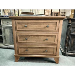 Drawer of Chest with Metal Handles,5 Drawer Dresser , Closet Organizers, Vintage Tall Dresser forLiving Room, Entryway, and Closet ,Bedroom, - 1 of 1