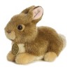 Aurora Small Baby Bunny Miyoni Tots Adorable Stuffed Animal Tan 7" - 2 of 3