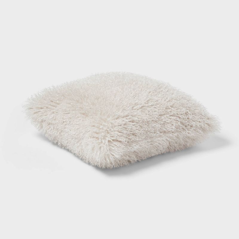 Euro Faux Mongolian Fur Decorative Throw Pillow - Threshold™, 4 of 6