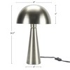 16" Iron Mushroom Table Lamp Set of 2 - Nourison - 3 of 4