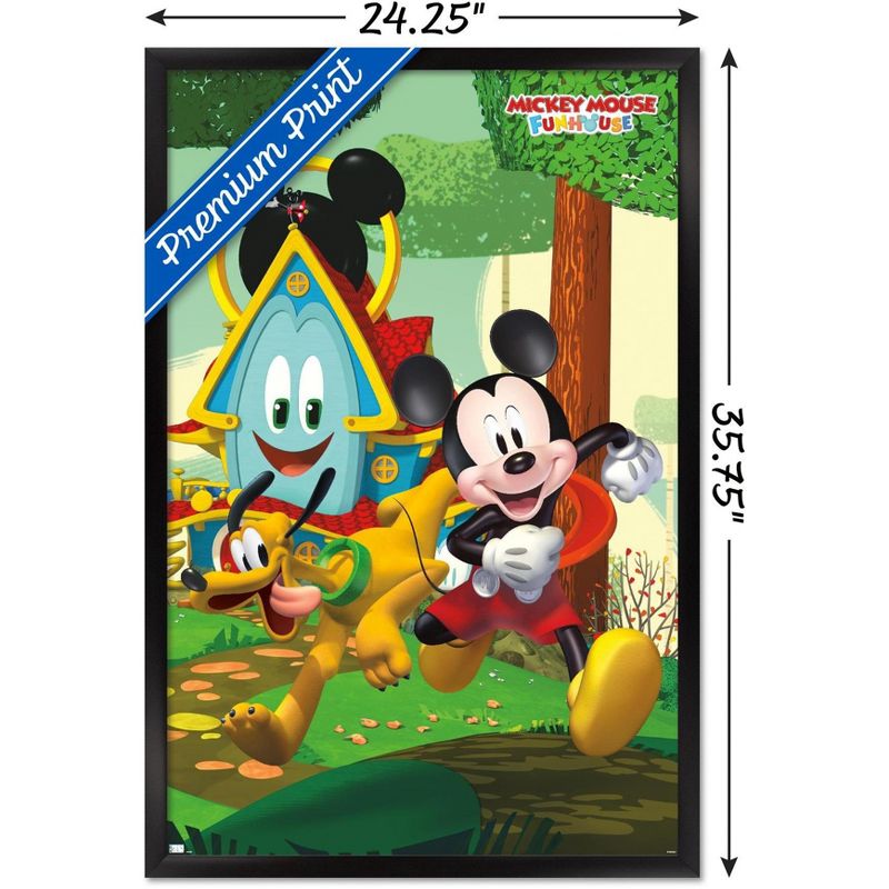 Trends International Disney Mickey Mouse Funhouse - Teaser Framed Wall Poster Prints, 3 of 7