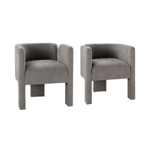 Ermanno Dining Chair with Three-legged Design Set of 2  | ARTFUL LIVING DESIGN - 1 of 4