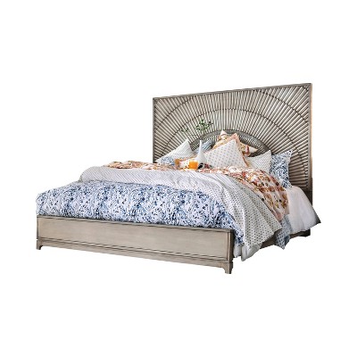 Eastern King Ireland Ii Bed Black - Acme Furniture : Target