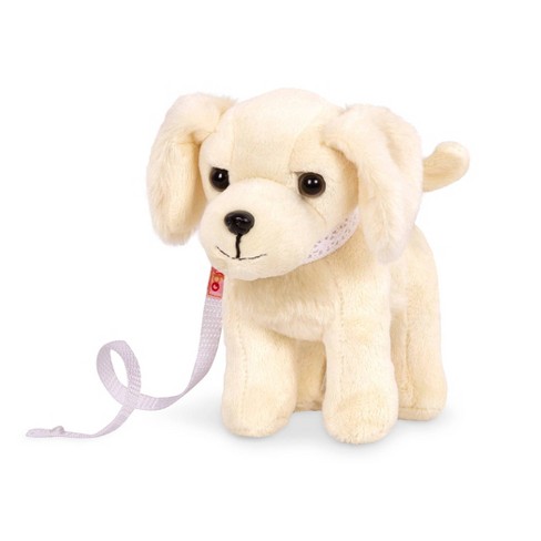 Our Generation Pet Dog Plush with Posable Legs - Golden Retriever Pup - image 1 of 4