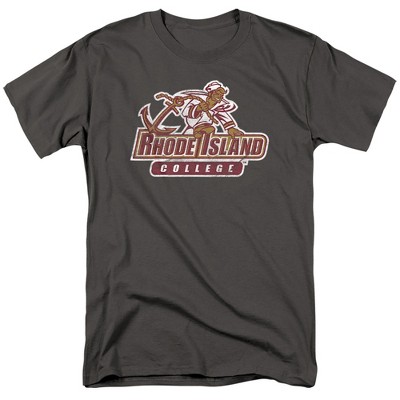 Men's Rhode Island College Official Distressed Primary T-Shirt